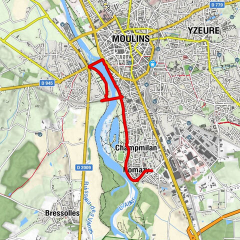 Nomazy - Champmilan - Les Rives d'Allier, Clos des Chatelains - Moulins