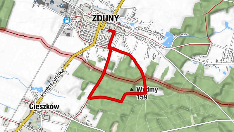 Cieszków - Wydmy - Zduny