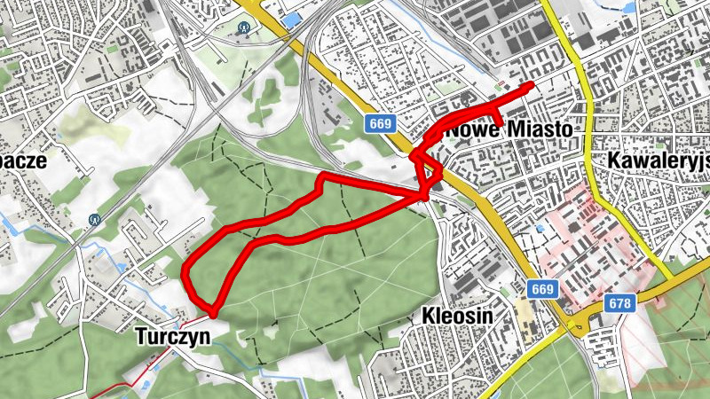Białystok - Turczyn - Nowe Miasto