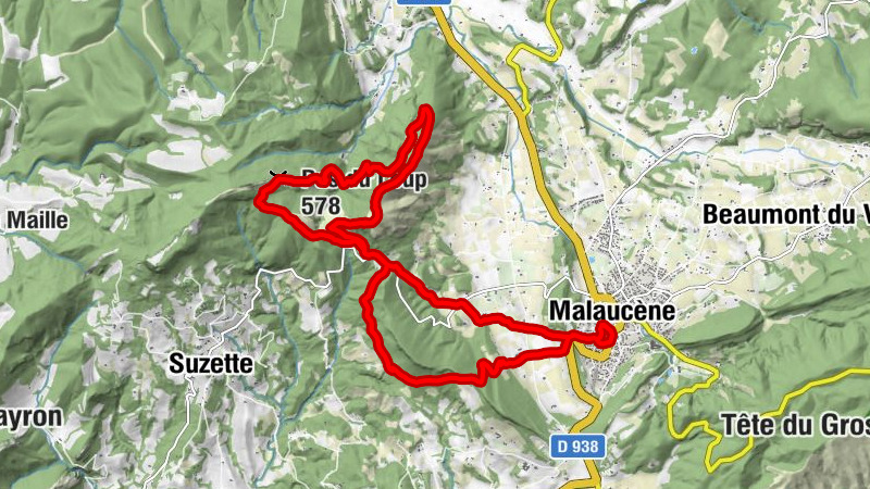 Église paroissiale Saint-Michel - Col de la Chaine - Pas du Loup - Malaucène