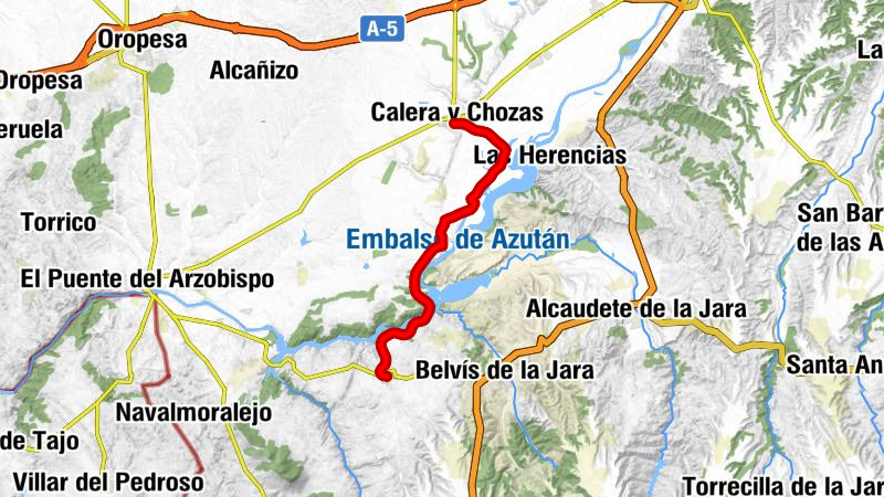 Calera y Chozas - Puente Amador - Albardones - Aldeanueva de Barbarroya