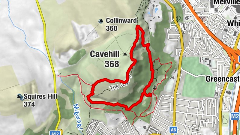 Ballyaghagan - McArt's Fort - Cavehill - Greencastle