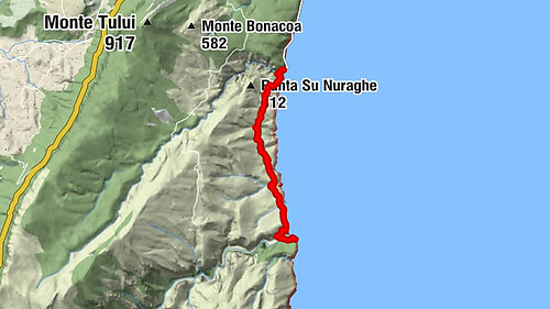 Durgali/Dorgali - Grotta Oddoana K1250 L26 - Grotta di Fruncu Nieddu K1225 L36 T-11 - Su Marinaiu K0316 L50 T-12