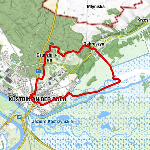 Kostrzyn - Kostrzyn nad Odrą - Kaplica cmentarna - Kościół pw. Najświętszej Maryi Panny Matki Kościoła