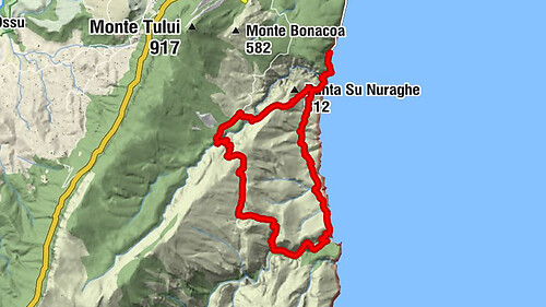 Durgali/Dorgali - Grotta di Fruncu Nieddu K1225 L36 T-11 - Grotta Oddoana K1250 L26