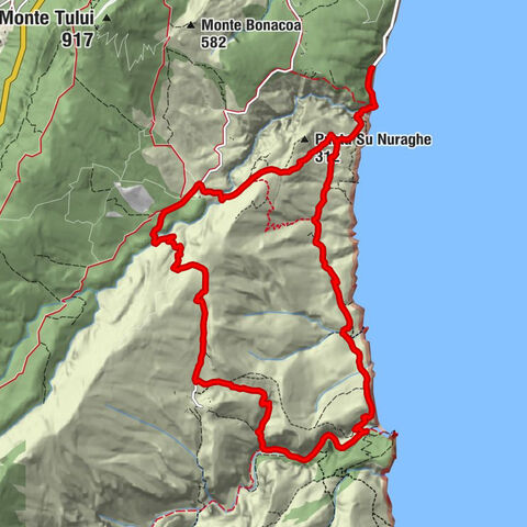 Durgali/Dorgali - Grotta di Fruncu Nieddu K1225 L36 T-11 - Grotta Oddoana K1250 L26