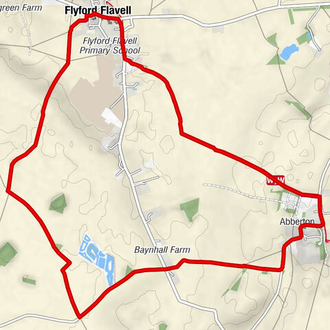 Flyford Flavell - St Peters - Abberton - St Eadburga's Church, Abberton