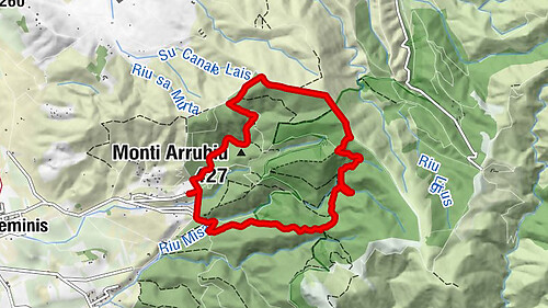 Patiolla/Dolianova - Monti Arrubiu