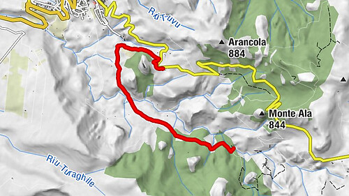Cùllieri/Cuglieri - S'istrampu de Massabari