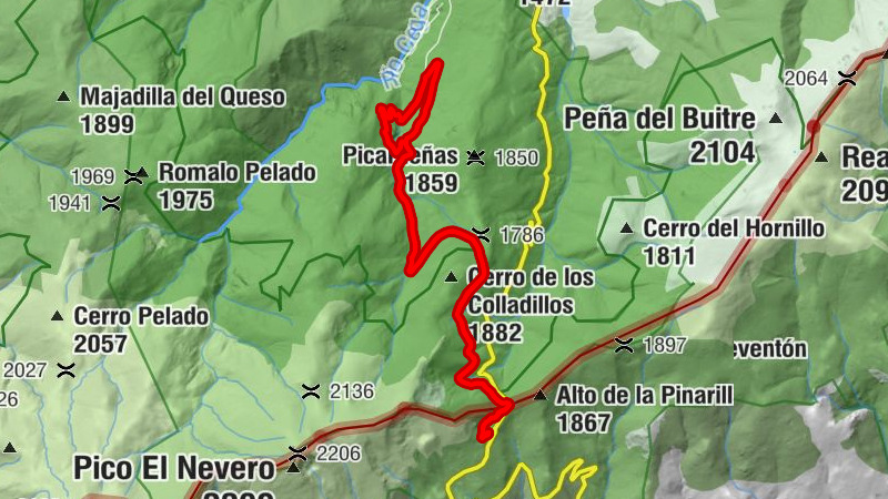 Aldealengua de Pedraza - Refugio de Navafría - Refugio Regajohondo - Cascada del Chorro de Navafría