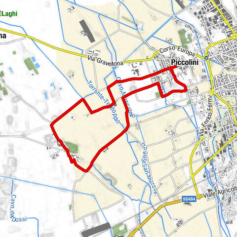 Piccolini - Case Nuove - Chiesa di San Lorenzo - Vigevano