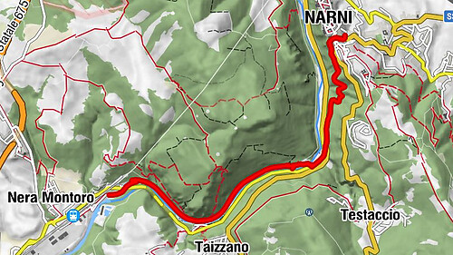 Narni - Grotta 2a della strada Statale Ortana - Grotta 1a della strada Statale Ortana - Grotta del Fiume