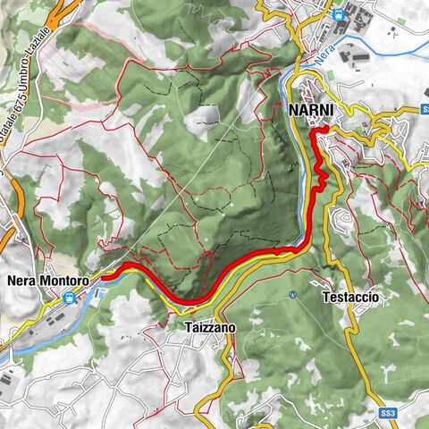 Narni - Grotta 2a della strada Statale Ortana - Grotta 1a della strada Statale Ortana - Grotta del Fiume