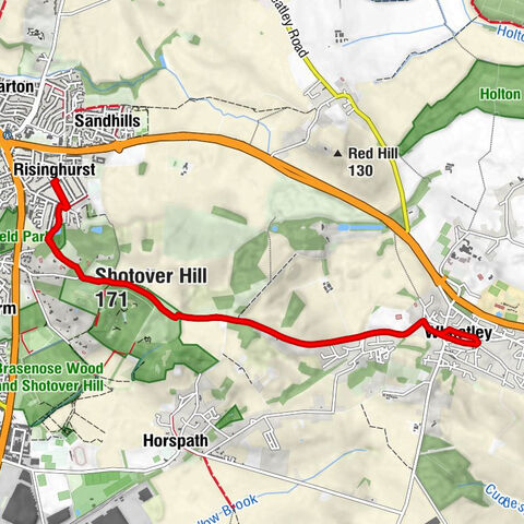 Risinghurst - Shotover Hill - Cinnamons - Saint Mary The Virgin