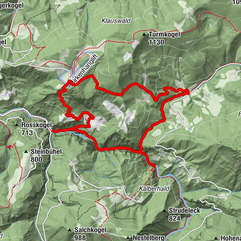 Trefflingfall über Hochbärneckhütte