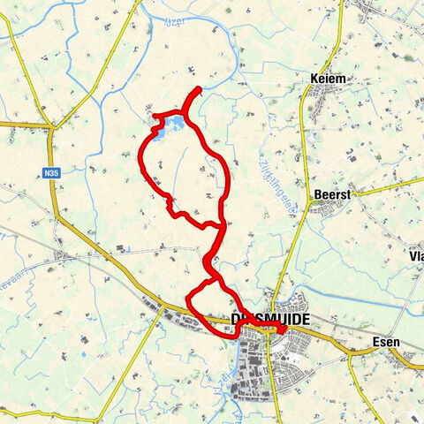 Diksmuide - Kaaskerke - Stuivekenskerke