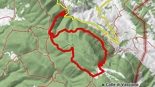 Narni - Croce di san Valentino - Sacro speco francescano