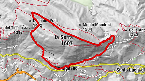 Fiamignano - Sant' Angelo - la Serra