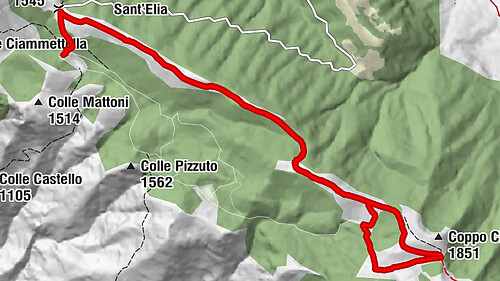 Rifugio Sant'Elia - Valico Sant'Elia