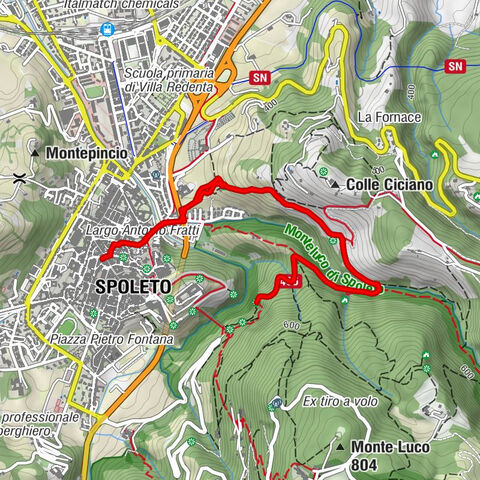 Spoleto - Sant'Omobono - San Giuseppe - Chiesa di Sant'Aló