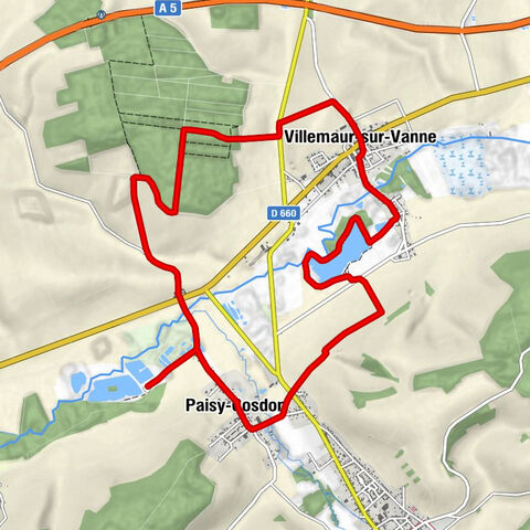Villemaur-sur-Vanne - Le Champenois - Paisy-Cosdon