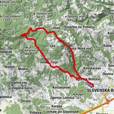 Restavracija Potočnica - Gašperjev hram - Zgornja Bistrica - Sveti Peter in Pavel