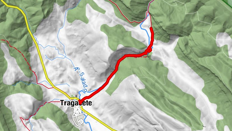 Tragacete - Cascade del Molino