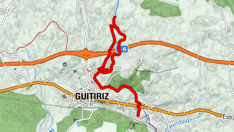 Lagostelle - Guitiriz - Monte de Fontarrán - Escádebas