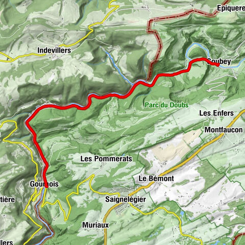 Goumois - Restaurant de La Verte Herbe - Clairbié - Soubey