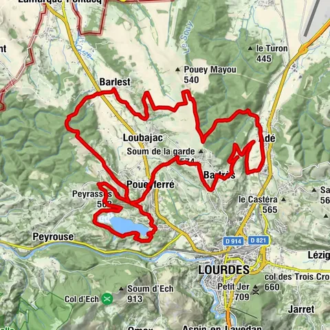 Route Nr. 11 – Lourdes – Das Ousse-Tal