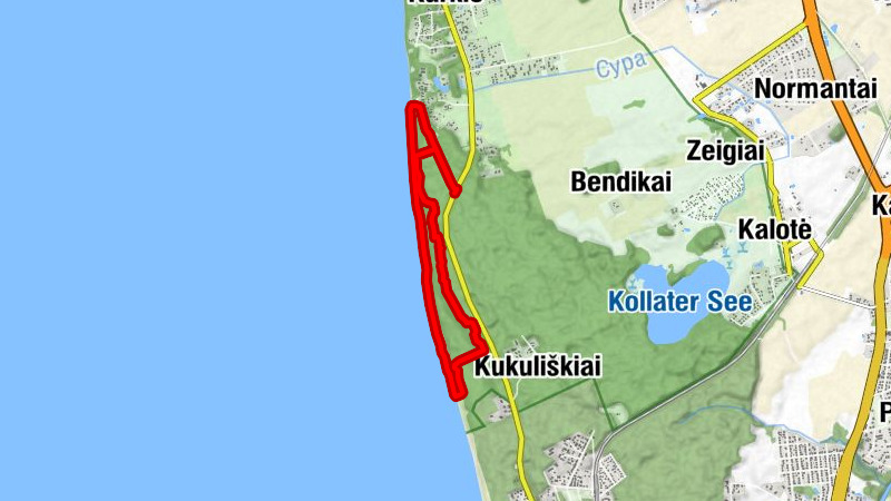 Olando kepurės skardis