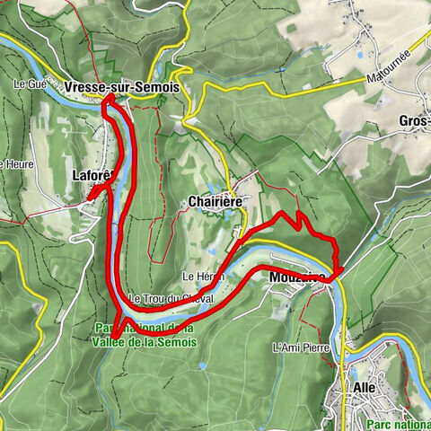 Laforêt - Chapelle Notre-Dame - Église Sainte-Agathe - Vresse-sur-Semois