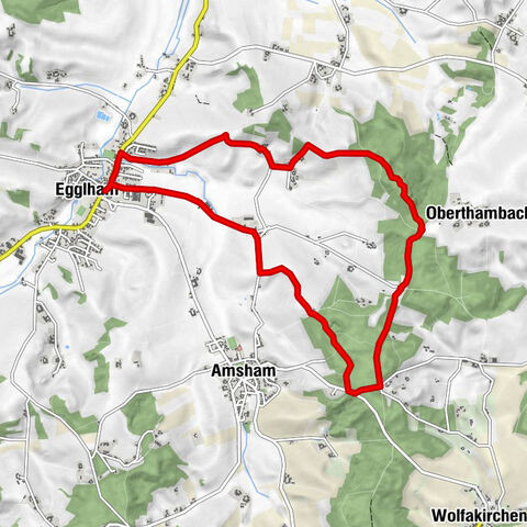Egglham - St. Stephanus - Grub bei Reuth - Gasthof zur Post