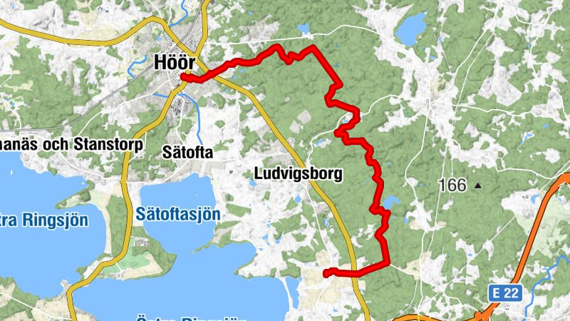 Höör - Fogdaröd - Fulltofta - Fulltofta kyrka