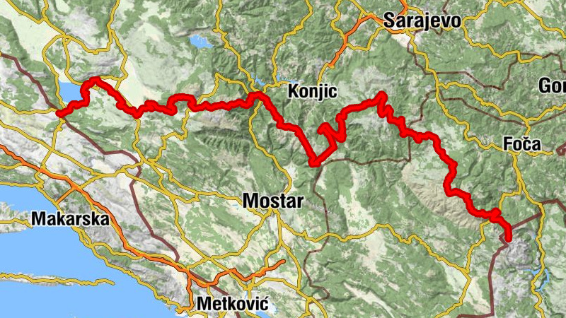 Donja Prisika - Zelena glava - Velika Lelija - Prijevor