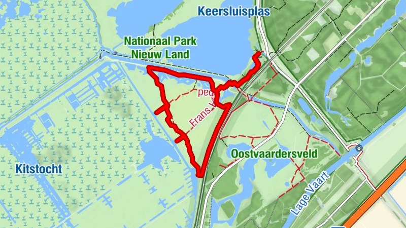 Lelystad - Observatiehut Wigbels Eiland - Observatiehut De Brandgans