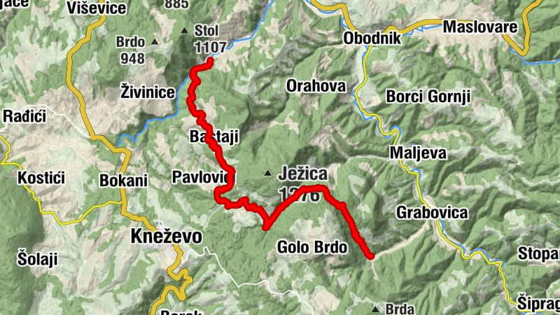 Planinarski dom „Grabovačka rijeka" - Скакавац 2 - Bastaji - Rastik