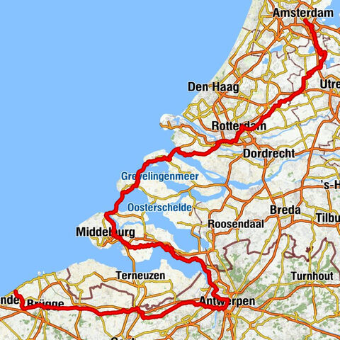 De Haan - Onze-Lieve-Vrouw van Stoepekapel - Vliedberg - Amsterdam