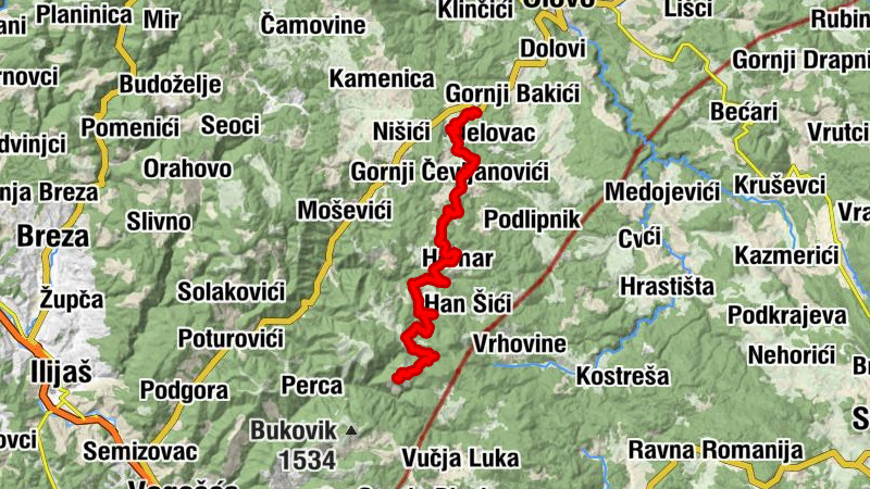 Mehdijano 1 - Krivajevići - Gornji Čevljanovići - Općina Ilijaš