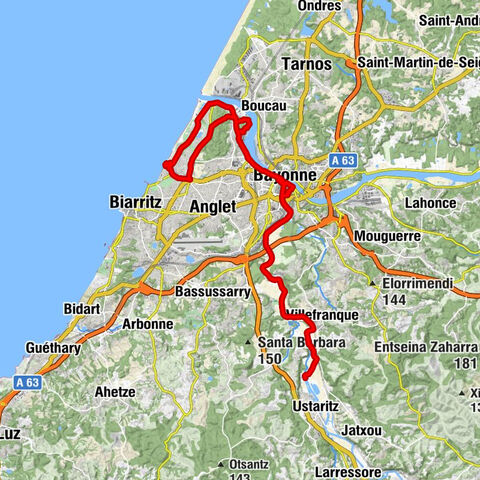 Bayonne - Le Lazaret - Biarritz - Allées Marines