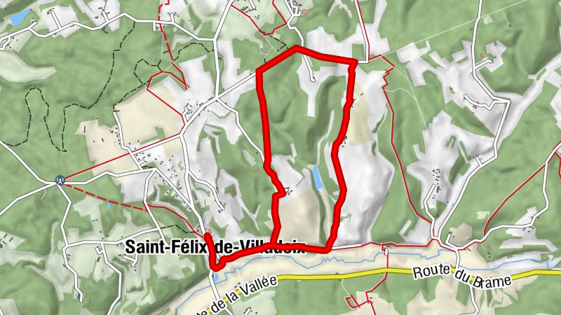 Église Saint-Nicolas - Église Saint-Felix - Saint-Félix-de-Villadeix - Le Tertre du Pigeon