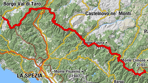 Passo dei Codognini - Fabei - Monte Sillara - Boscolungo