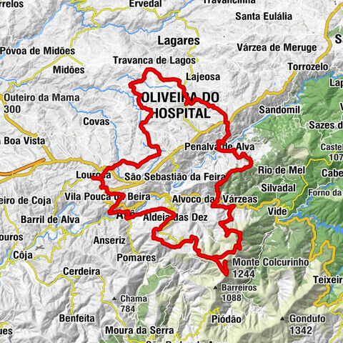Oliveira do Hospital - Paragem 43 - Monte Colcurinho - Igreja Matriz de Bobadela - Nossa Senhora da Graça