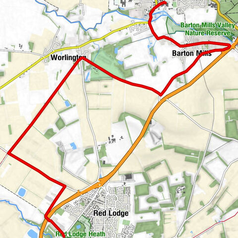 Mildenhall - Saint Mary's - Barton Mills Baptist Free Church - Worlington