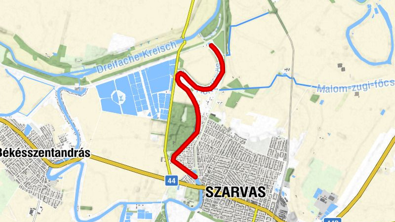 Szarvas - Boglár sétahajó - Katalin II. sétahajó - Pepi-kert