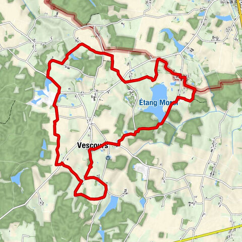 Vescours - Le Mont - Baisse du Mont - La Vavre