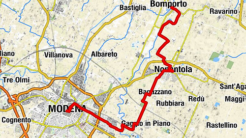 Bomporto - Santa Filomena Fuori dalle Mura - San Domenico - Quartiere Cittanova