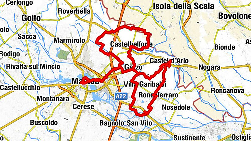 Mantova - Chiesa di Sant'Orsola - Rotonda di San Lorenzo - Chiesa di San Paolo