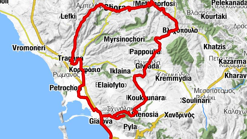 Γιάλοβα - Αγία Κυριακή - Αγία Ειρήνη Χρυσοβαλάντου - Παναγία