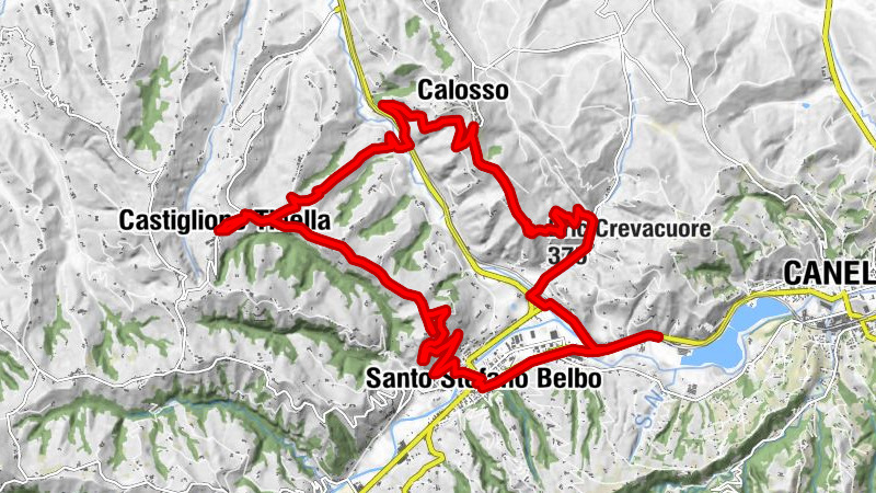 Santo Stefano Belbo - Bric Crevacuore - Santuario della Madonna della Neve - Collina di Moncucco